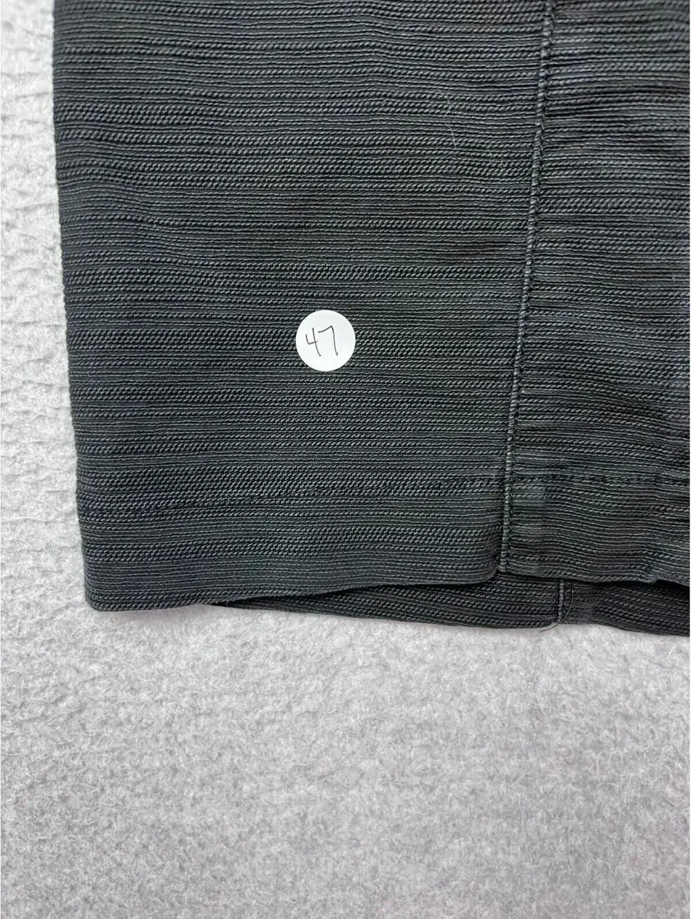 Free People Every Minute Every Hour Black High Waisted Button Front Mini Skirt 4